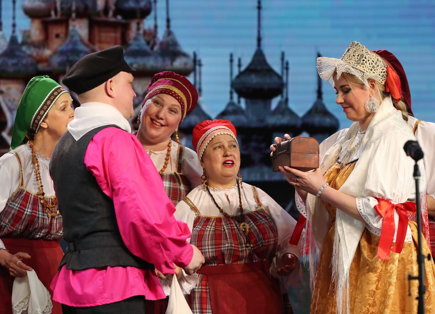 Выставка "Россия". Свадебная церемония в традициях Республики Карелия