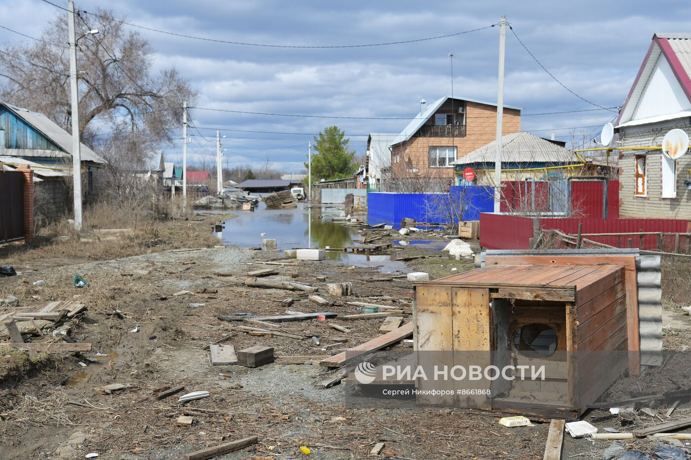 Вода уходит из Орска после пика паводка