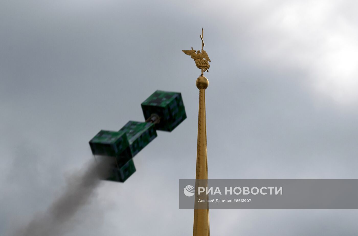 Празднование Дня космонавтики в Петропавловской крепости