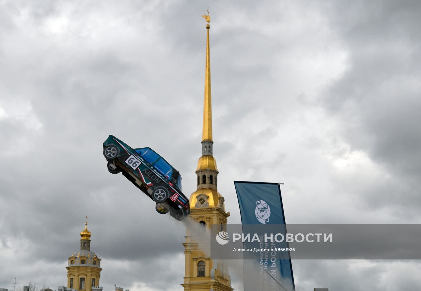 Празднование Дня космонавтики в Петропавловской крепости