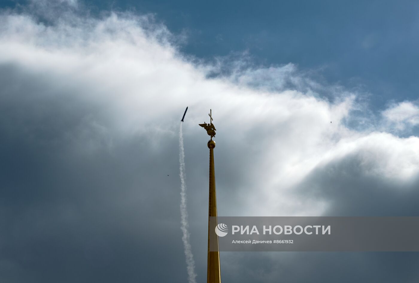 Празднование Дня космонавтики в Петропавловской крепости