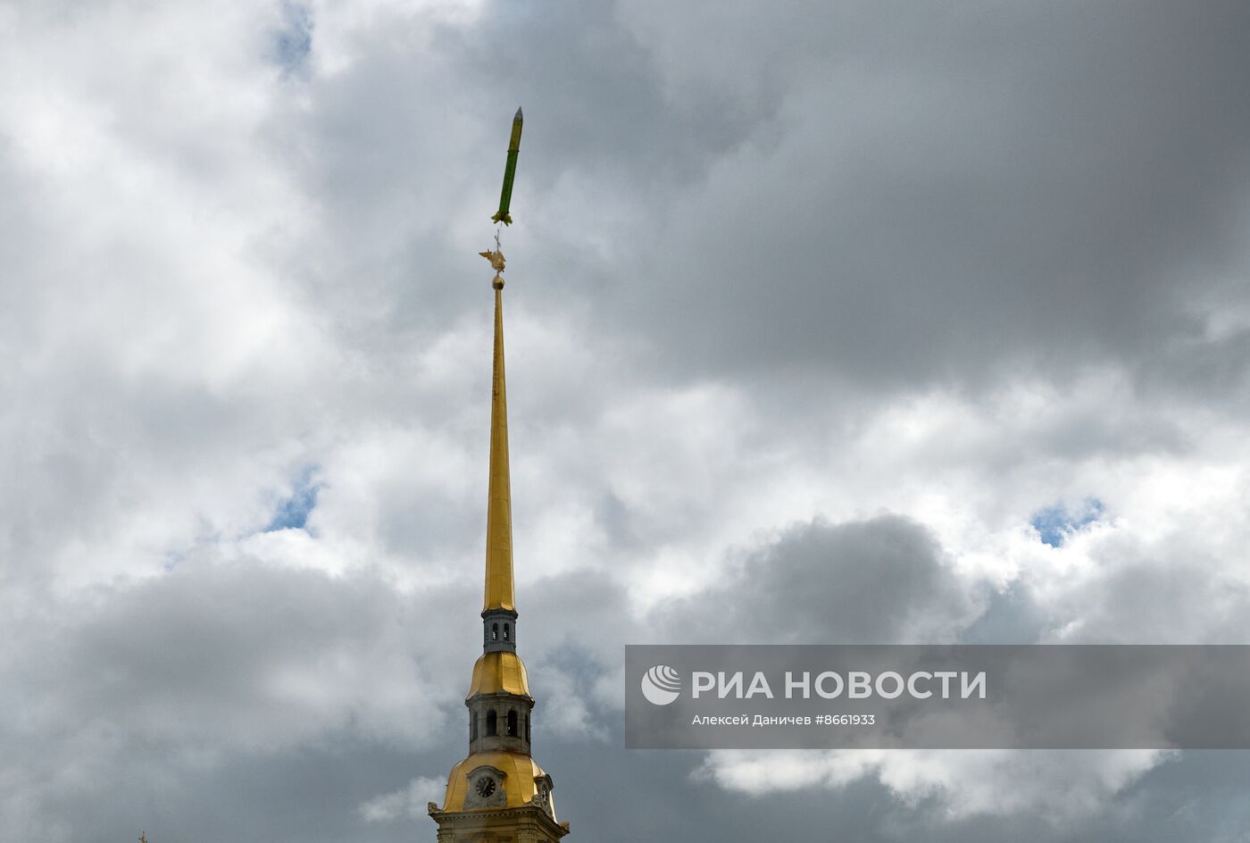 Празднование Дня космонавтики в Петропавловской крепости