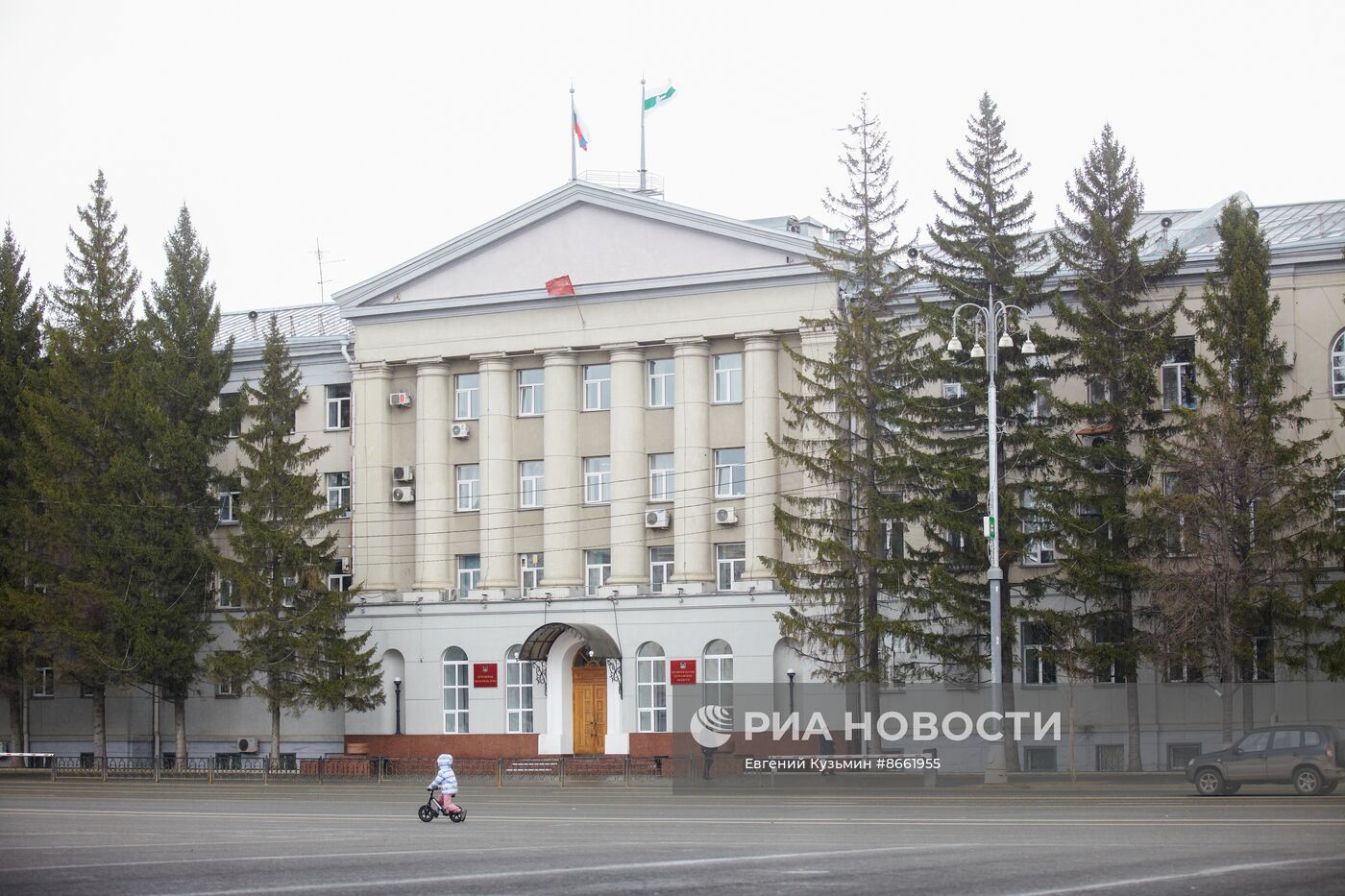 Курган в ожидании подъема воды в реке Тобол из-за паводков