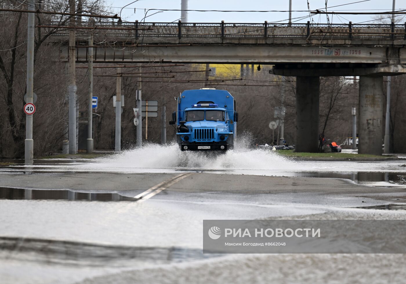 Паводок в Оренбурге