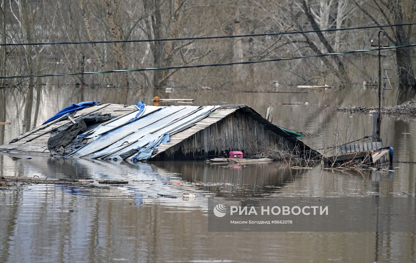 Паводок в Оренбурге