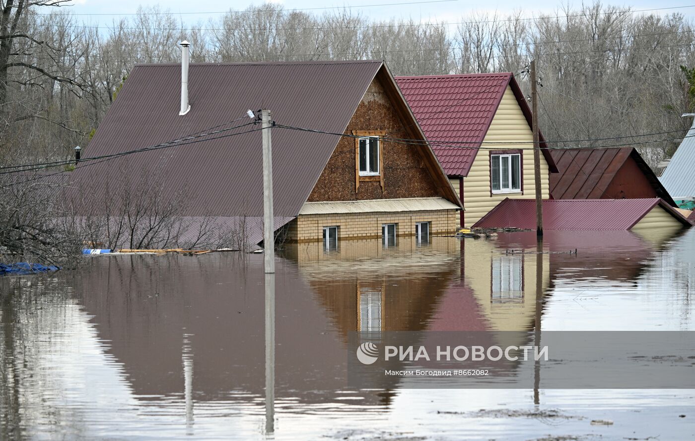 Паводок в Оренбурге