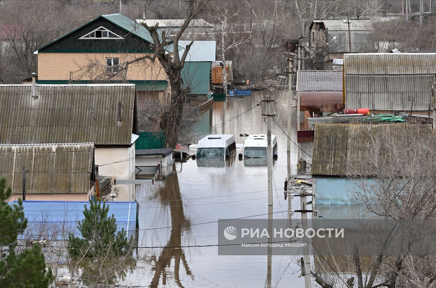 Паводок в Оренбурге