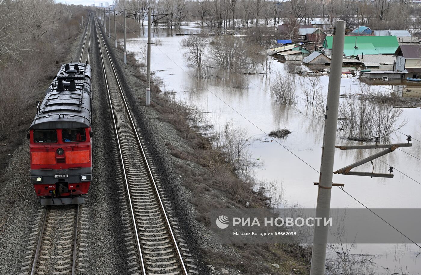 Паводок в Оренбурге