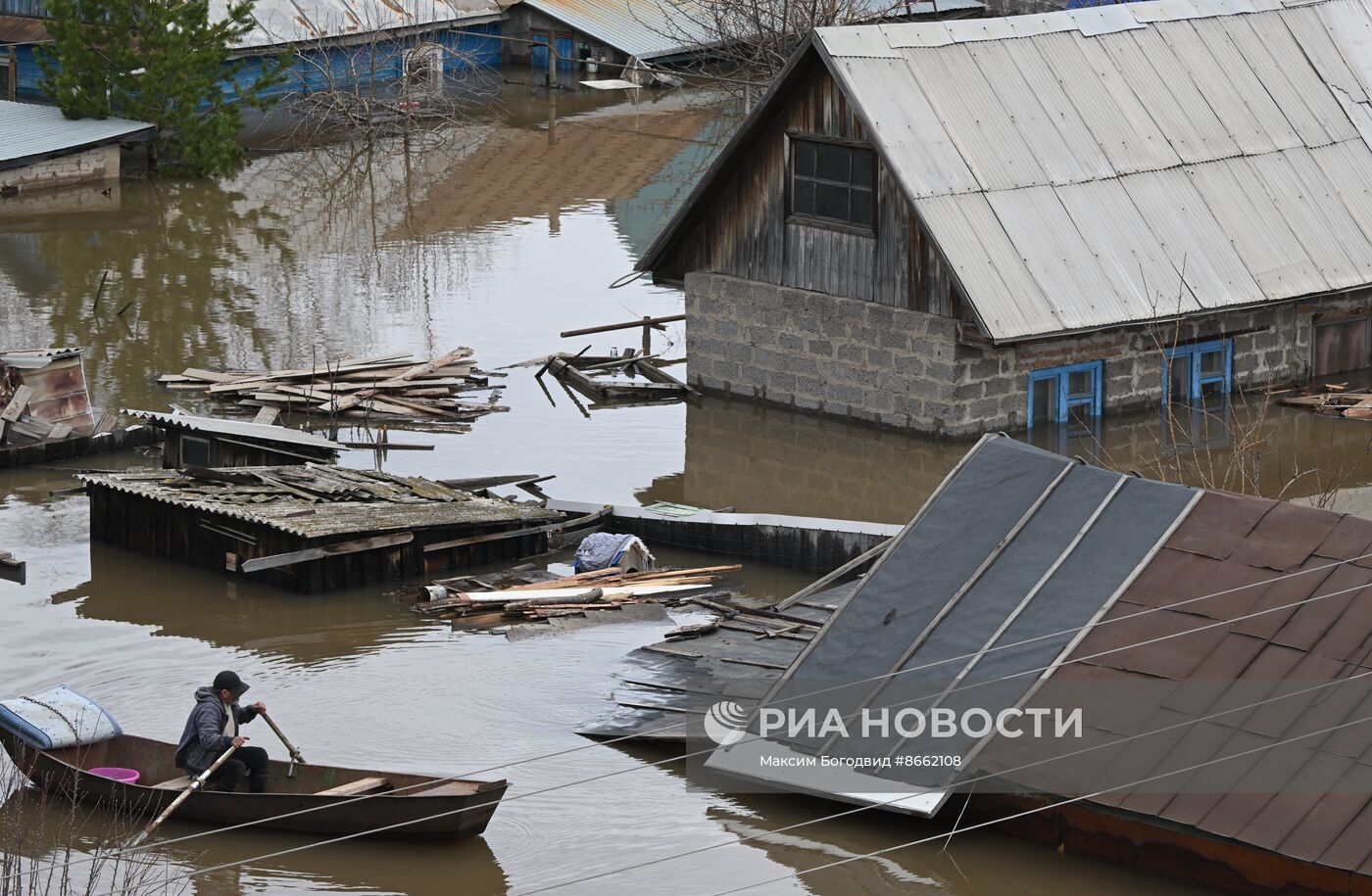 Паводок в Оренбурге