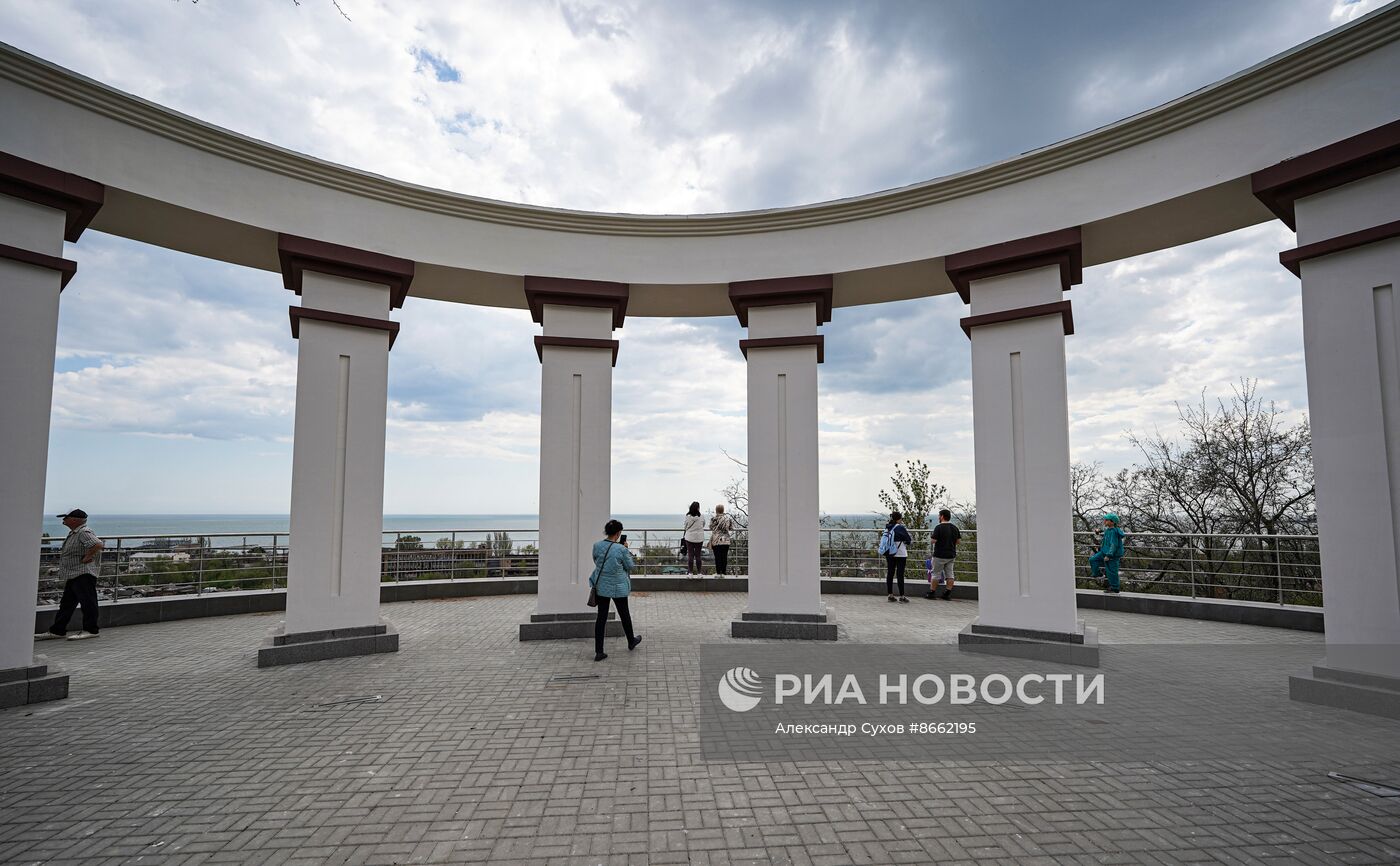Весенняя погода в Мариуполе 