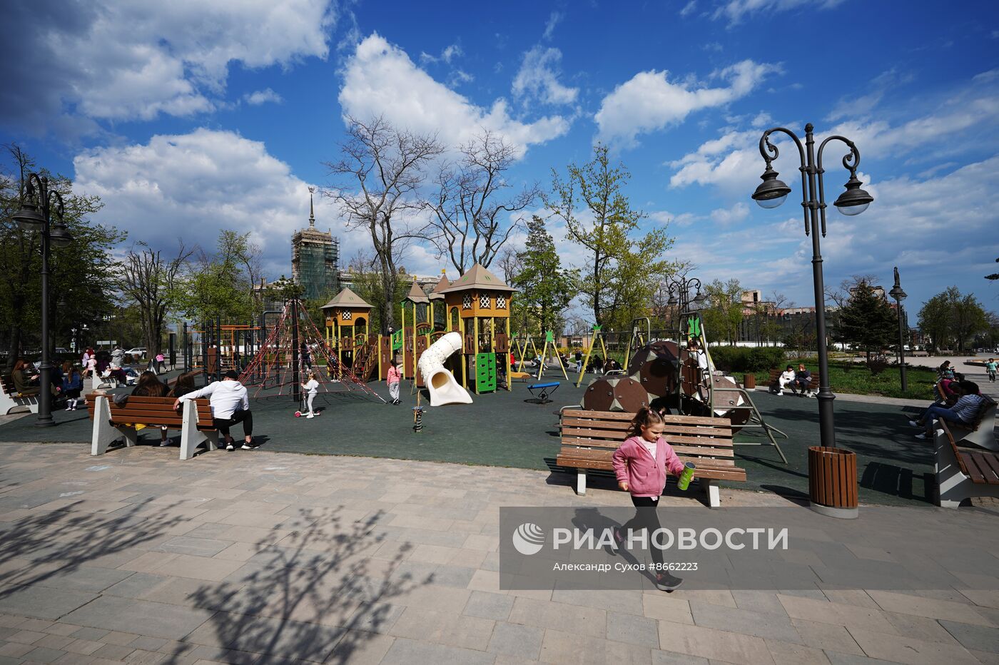 Весенняя погода в Мариуполе 