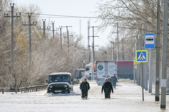 Паводок в Оренбургской области