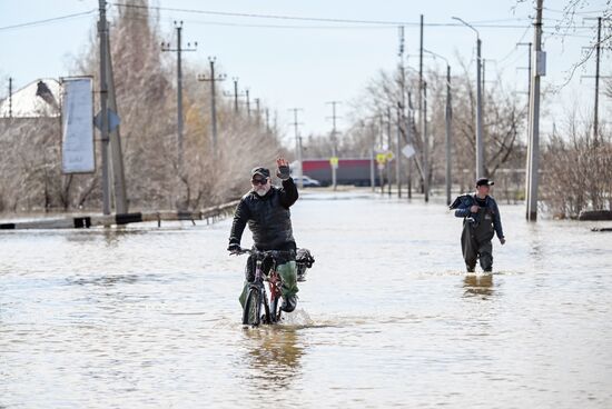Паводок в Оренбургской области