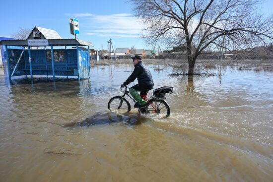 Паводок в Оренбургской области