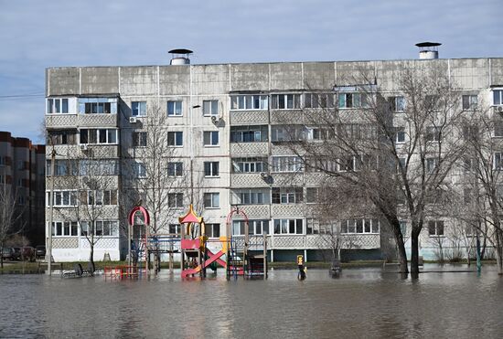 Паводок в Оренбургской области