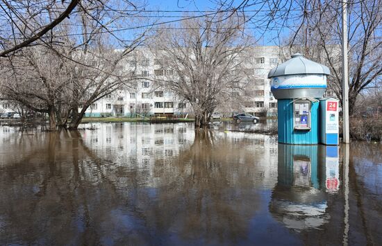 Паводок в Оренбургской области