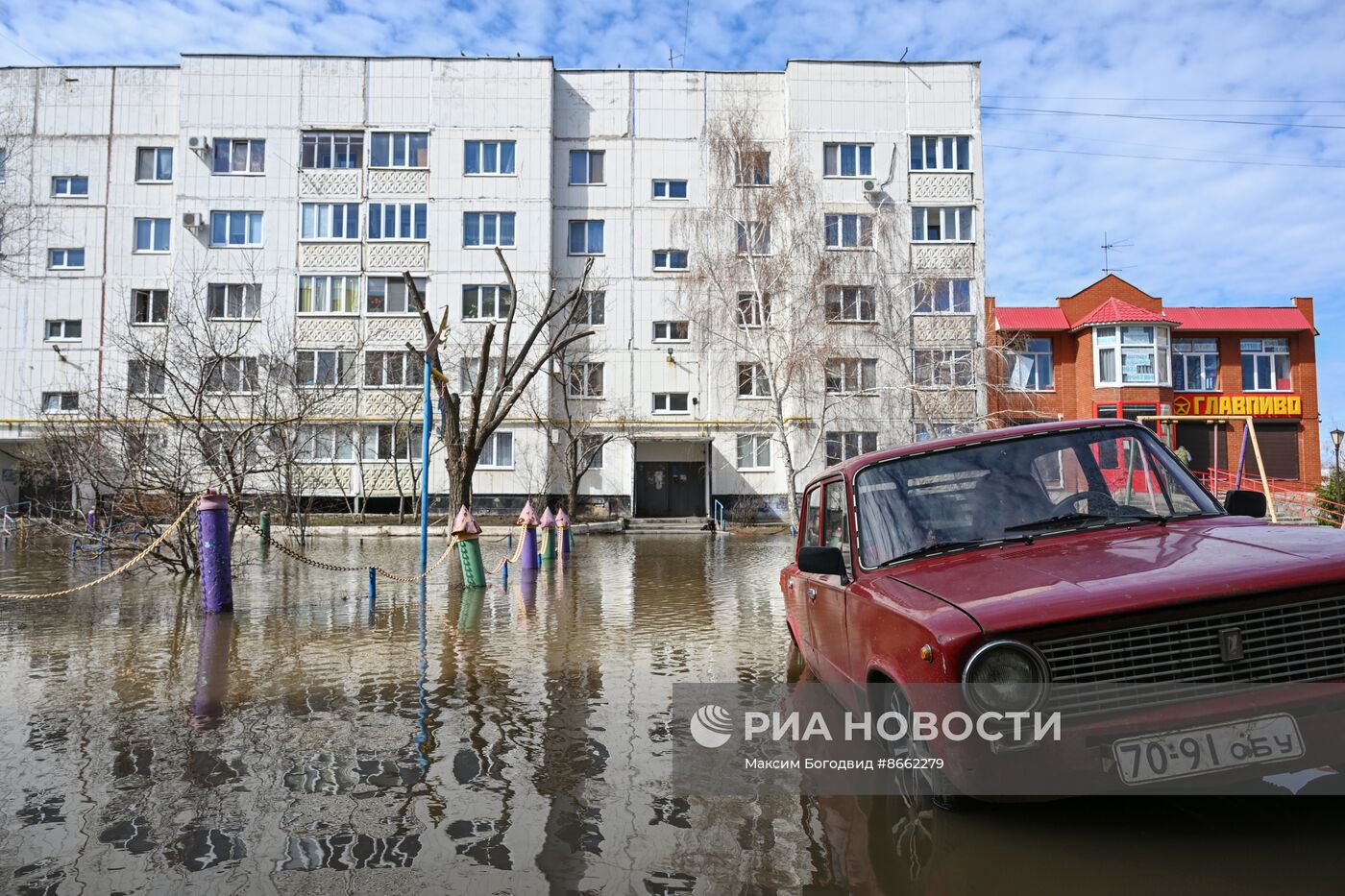 Паводок в Оренбургской области