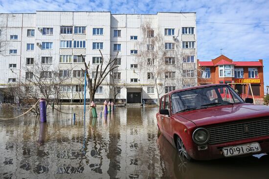 Паводок в Оренбургской области
