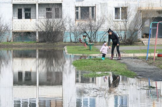 Паводок в Оренбургской области