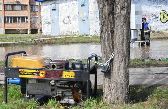 Паводок в Оренбургской области
