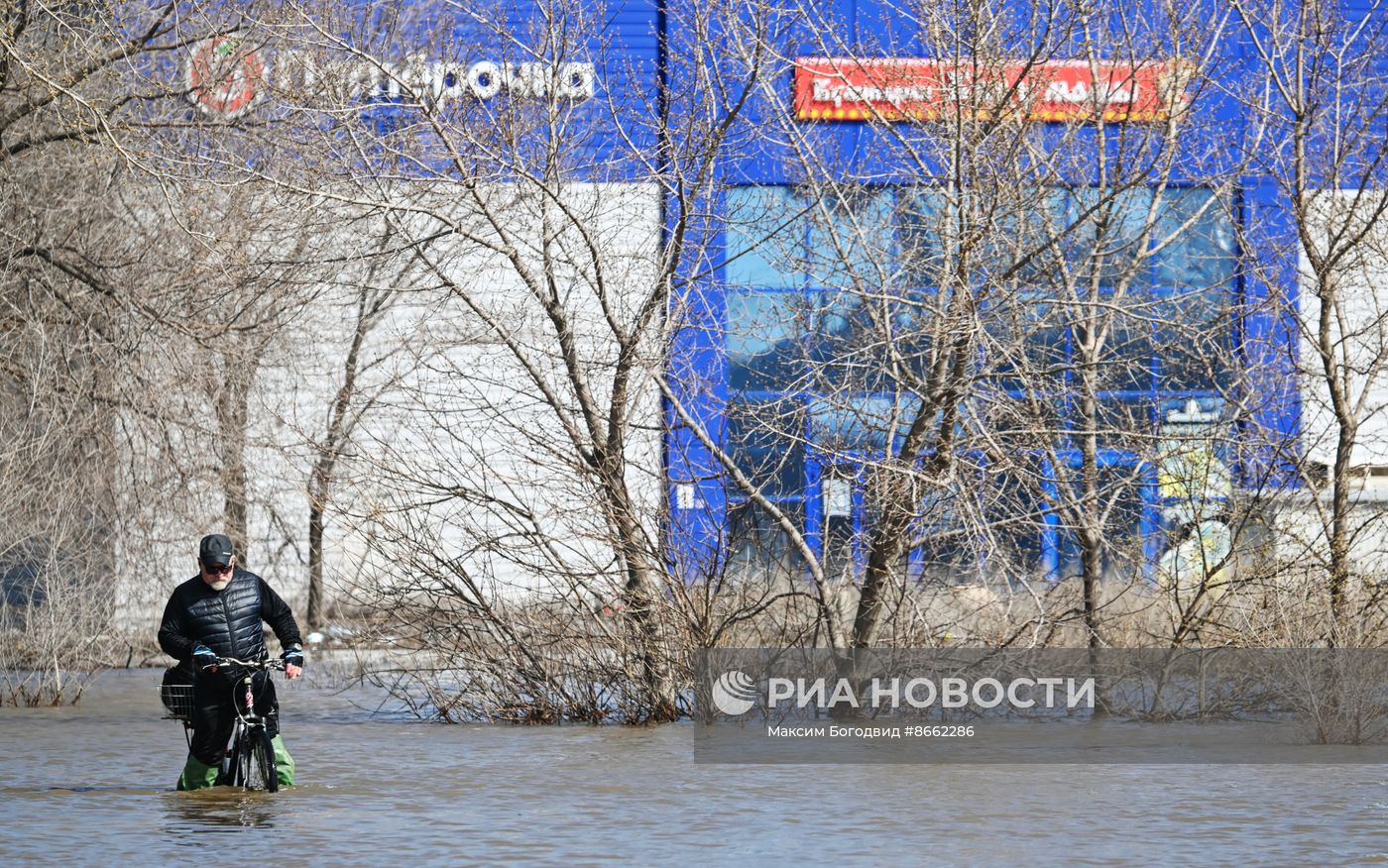 Паводок в Оренбургской области