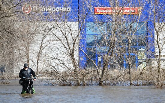 Паводок в Оренбургской области