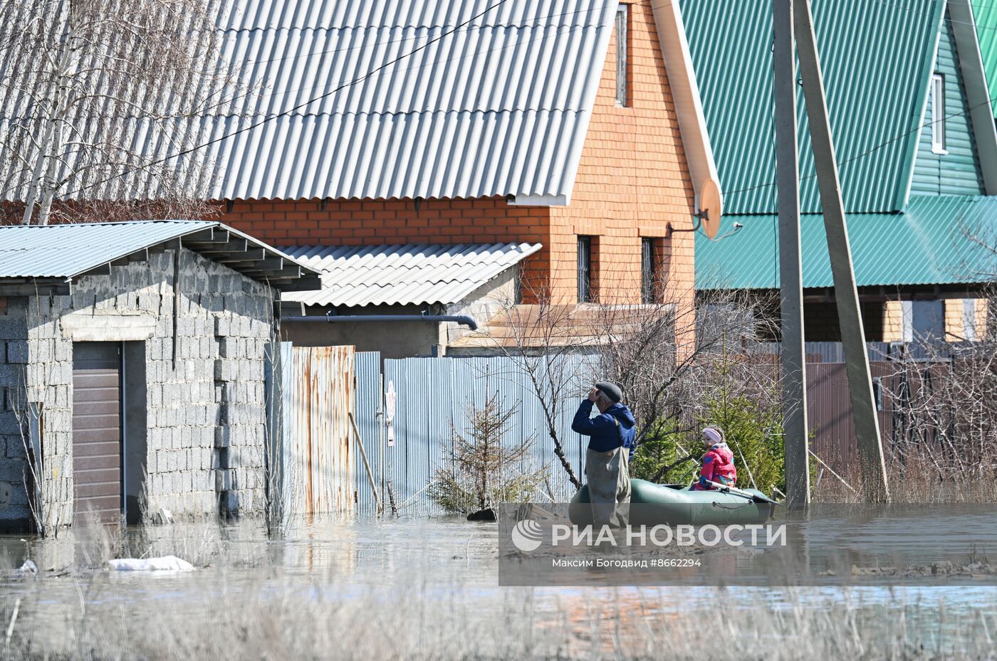Паводок в Оренбургской области