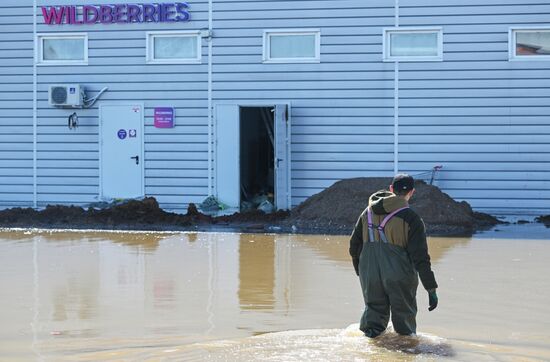 Паводок в Оренбургской области