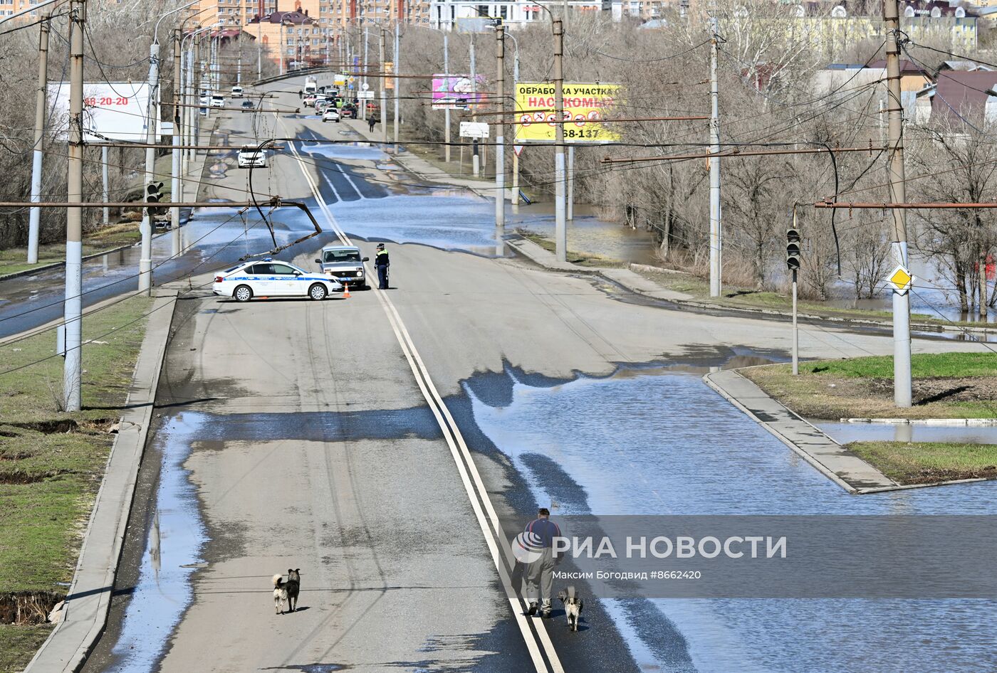 Паводок в Оренбургской области