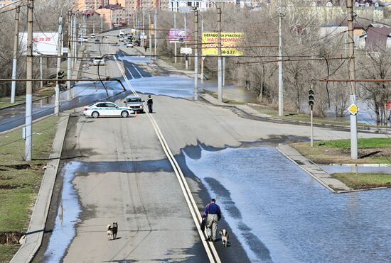 Паводок в Оренбургской области