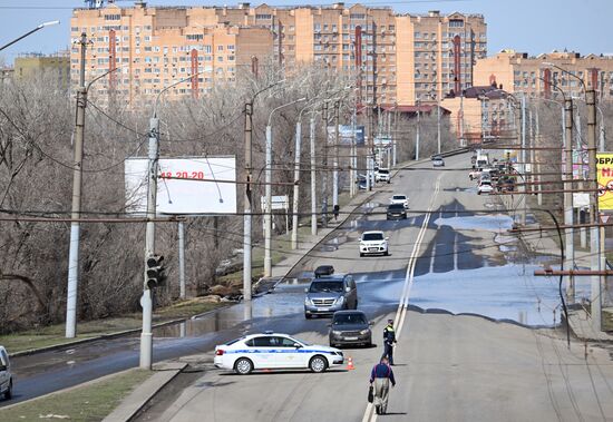 Паводок в Оренбургской области
