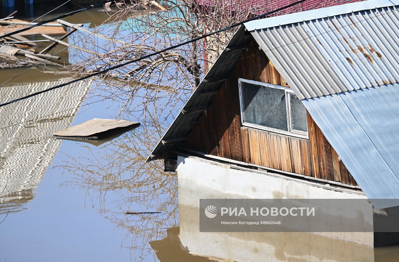 Паводок в Оренбургской области