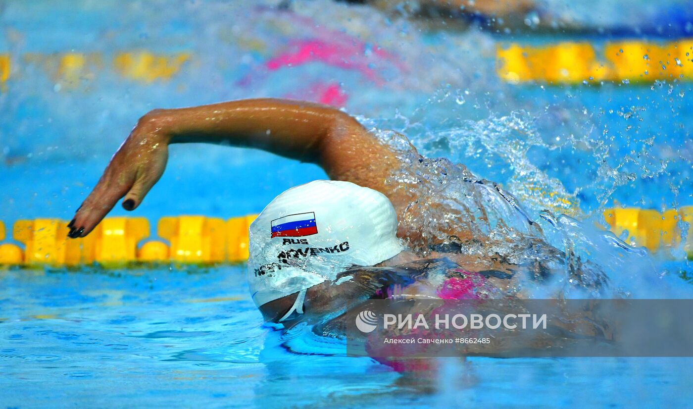 Чемпионат России по плаванию. День второй