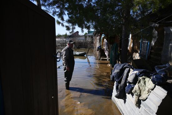 Паводок в Оренбургской области