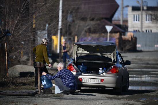 Паводок в Оренбургской области
