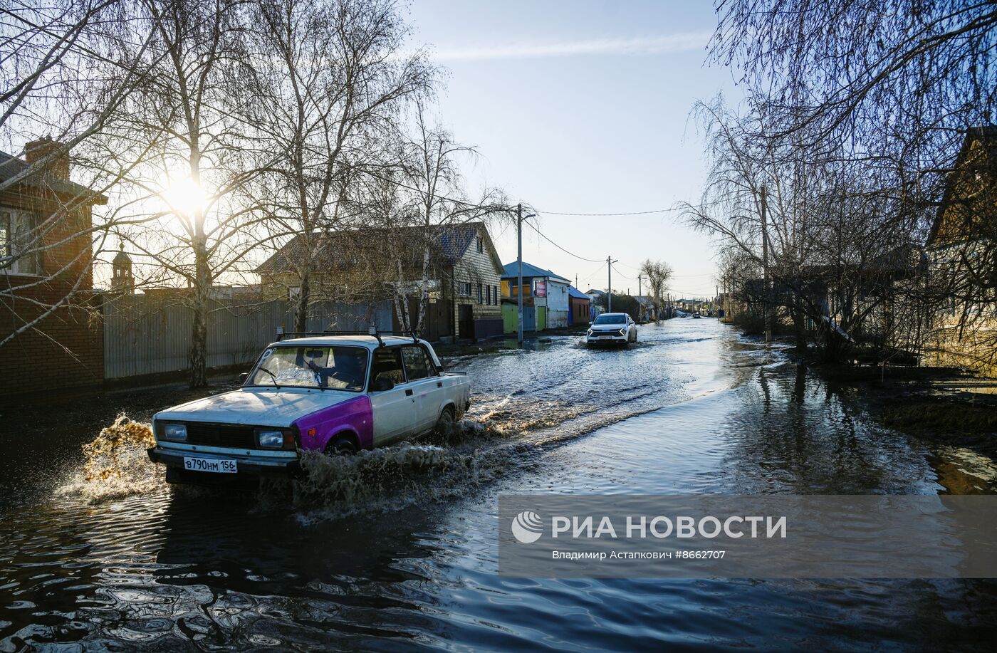 Паводок в Оренбургской области