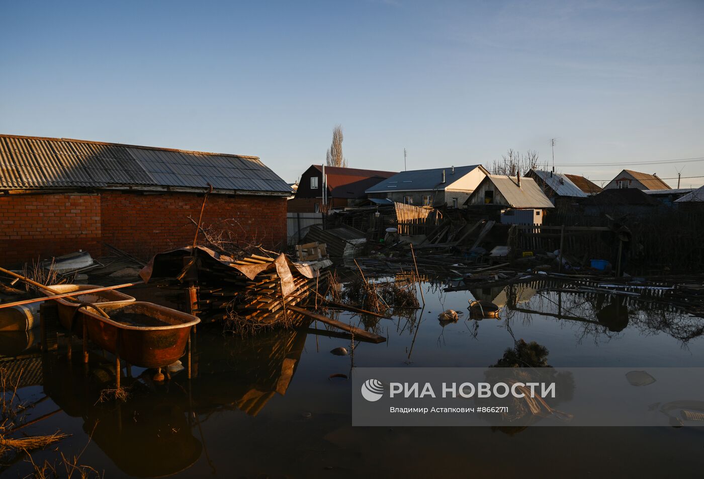 Паводок в Оренбургской области