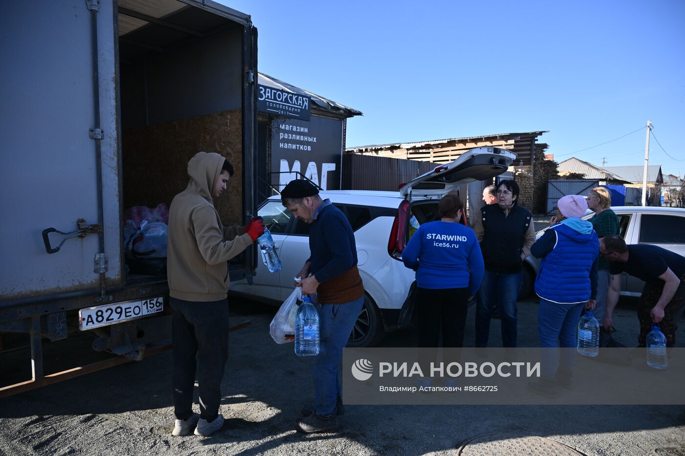 Паводок в Оренбургской области