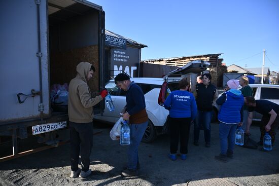 Паводок в Оренбургской области