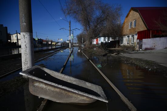 Паводок в Оренбургской области