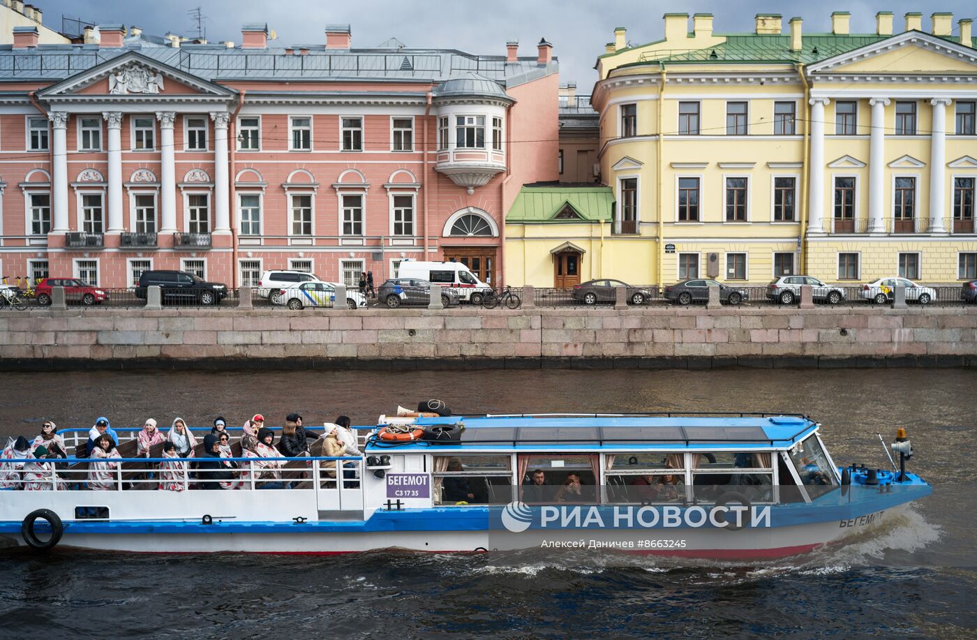 Открытие навигации в Санкт-Петербурге