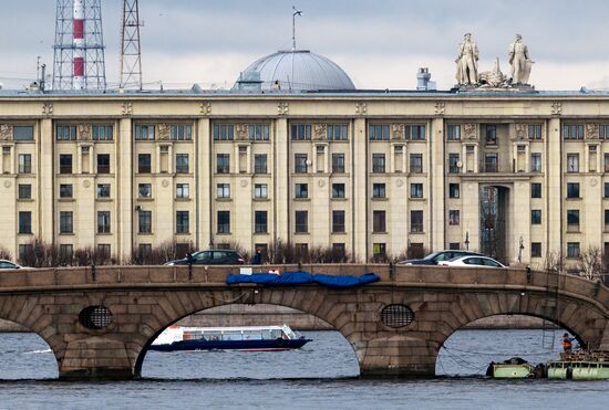 Открытие навигации в Санкт-Петербурге