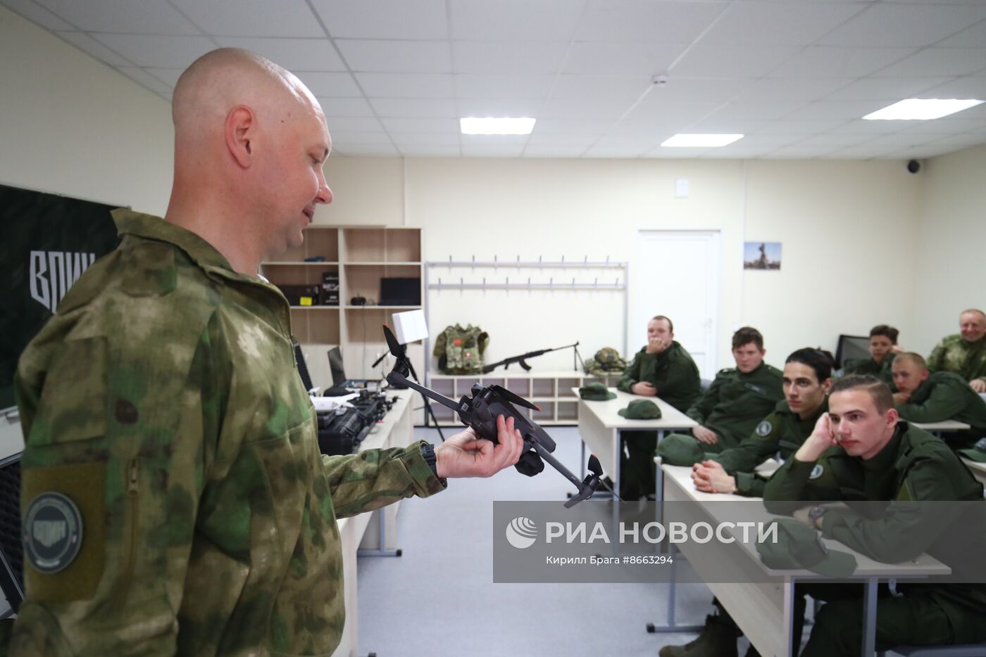Работа центра военно-спортивной подготовки в Волгоградской области