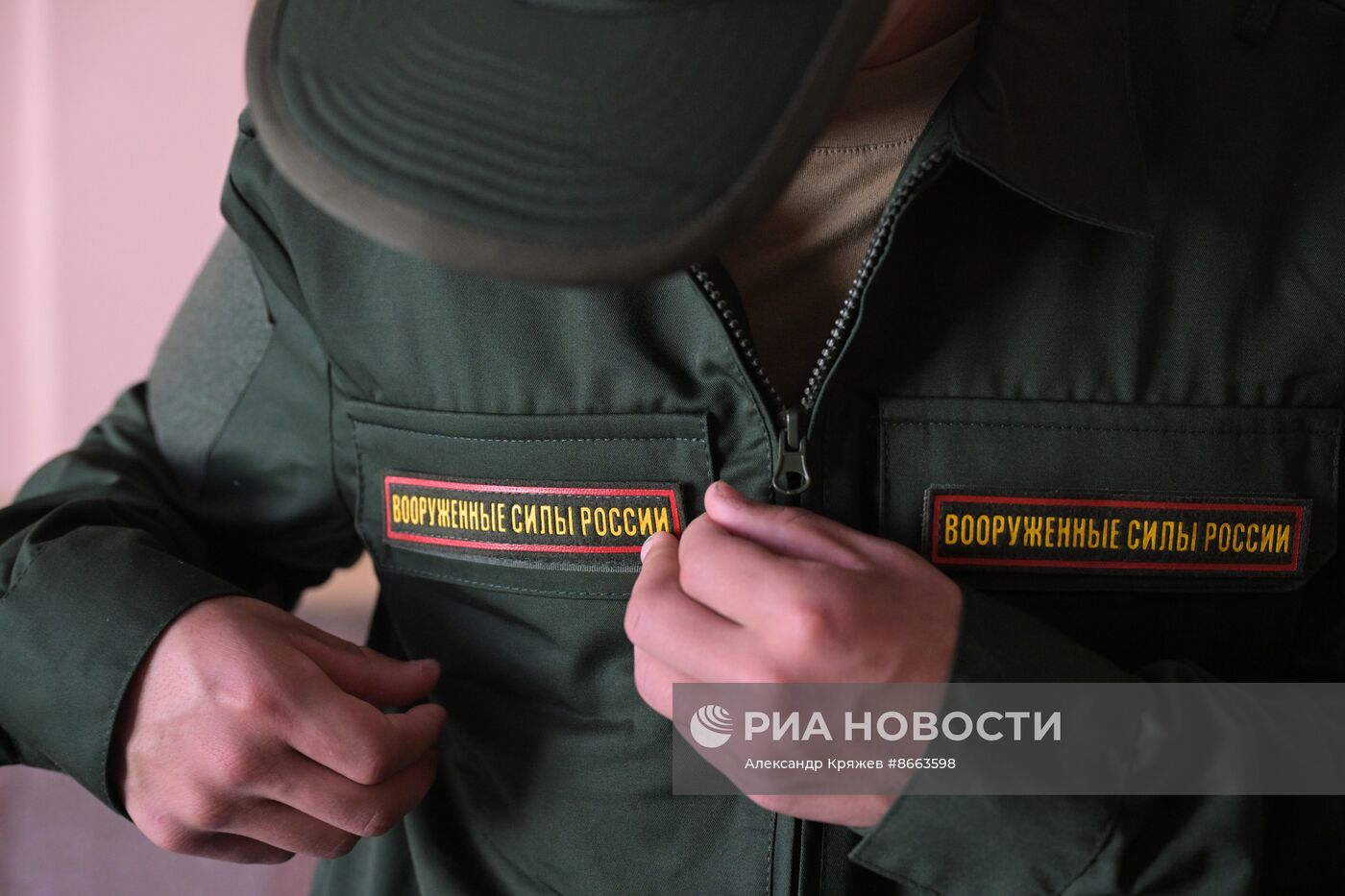 Отправка призывников на службу в ВС РФ