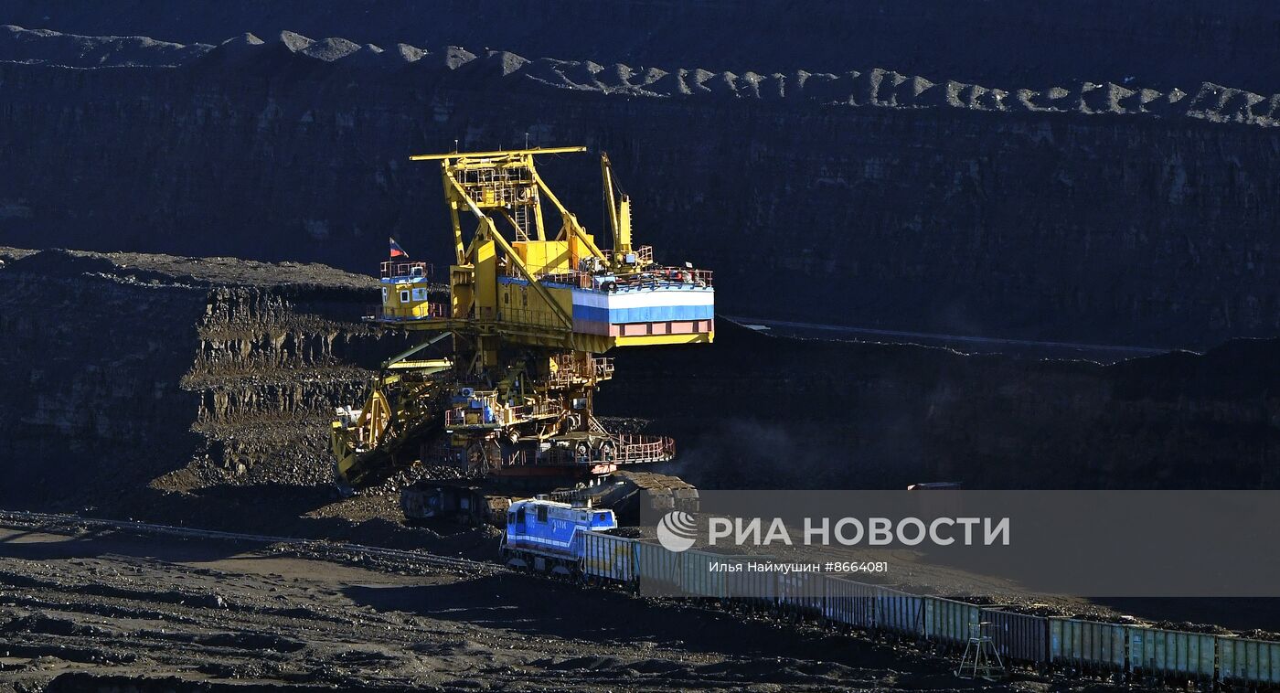 Бородинский угольный разрез в Красноярском крае