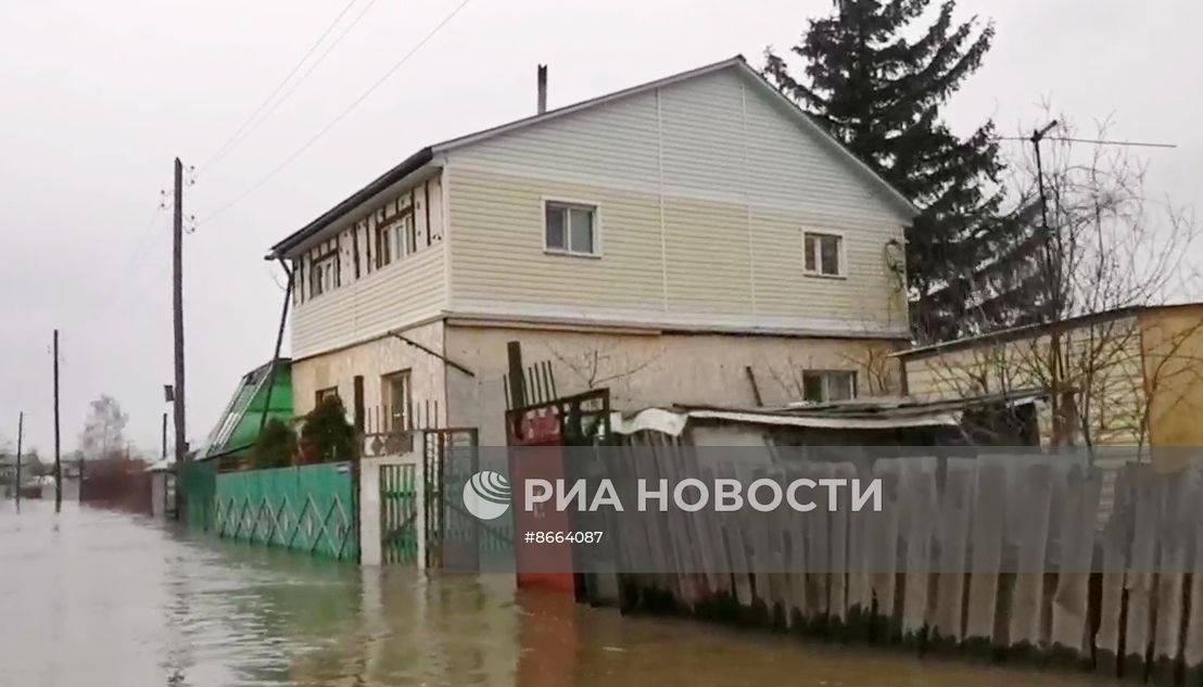 Паводок в Курганской области