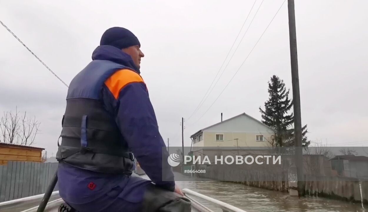 Паводок в Курганской области