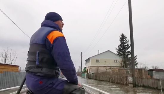 Паводок в Курганской области