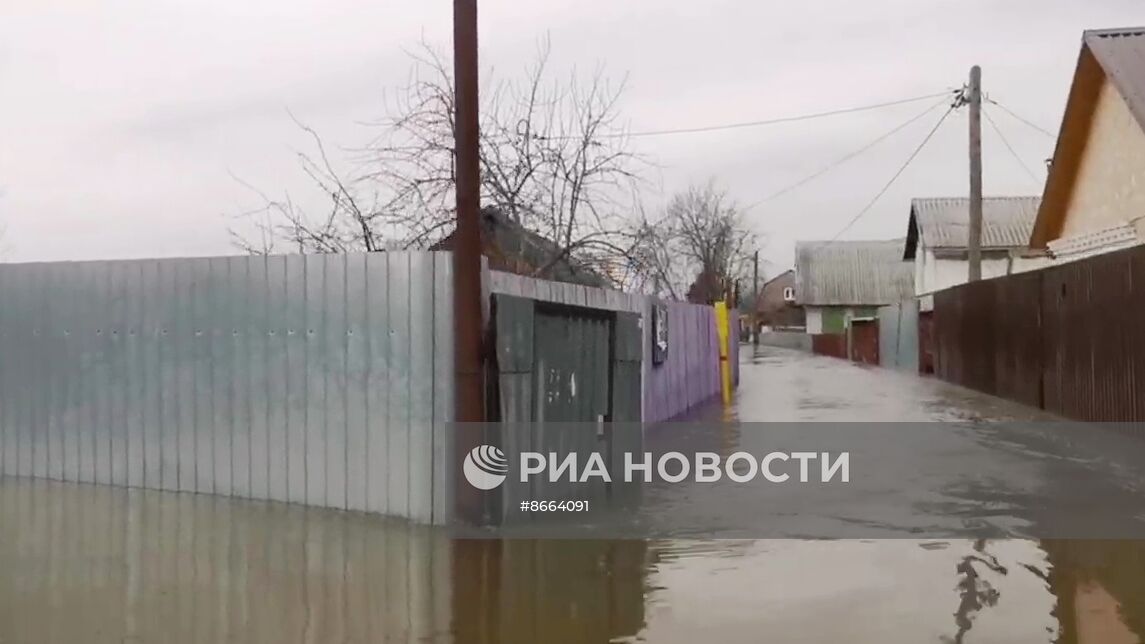 Паводок в Курганской области