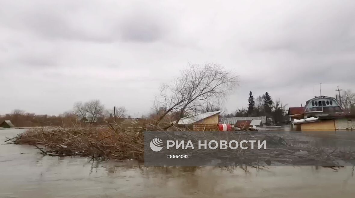 Паводок в Курганской области